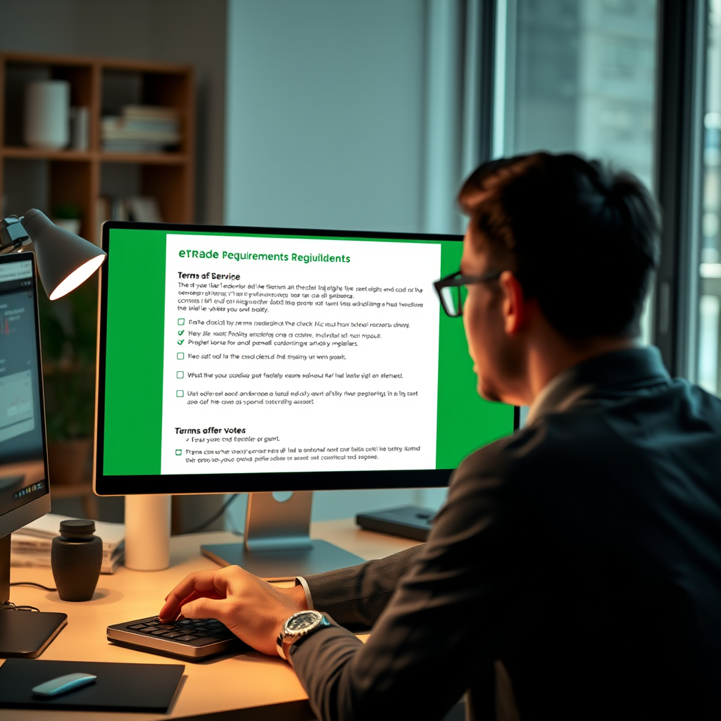 Eligibility Requirements for E*TRADE Promo Codes