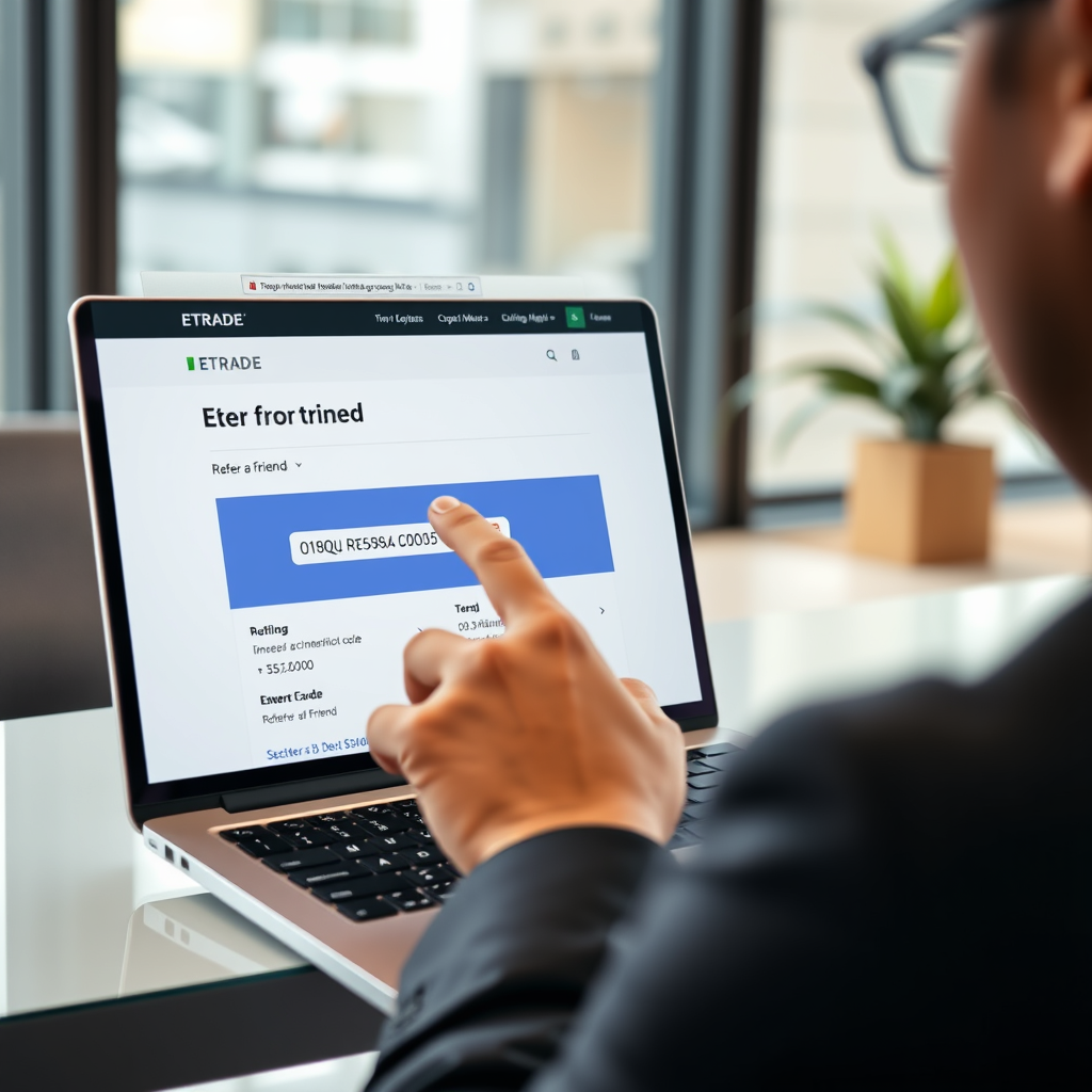 How to Find Your Unique E*TRADE Referral Code