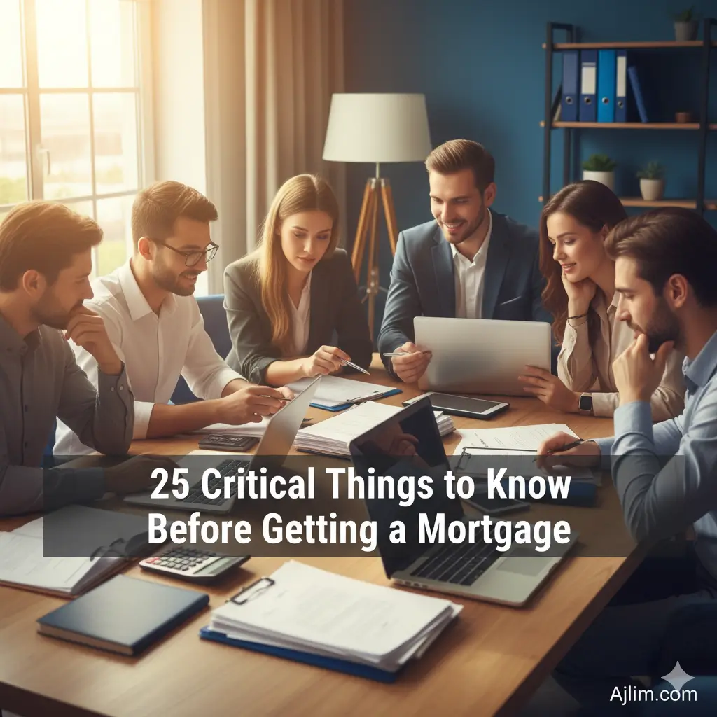 things to know before getting a mortgage